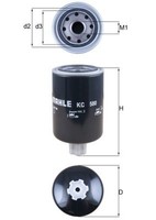 Knecht Kraftstofffilter KX 178D FüR Audi Seat Skoda VW