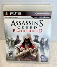 Assassin’s Creed Brotherhood (PS3, Complete w/ Manual & Case) – Tested & Working