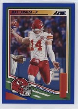 2025 Score Showcase 80/250 Matt Araiza #288 0nr3