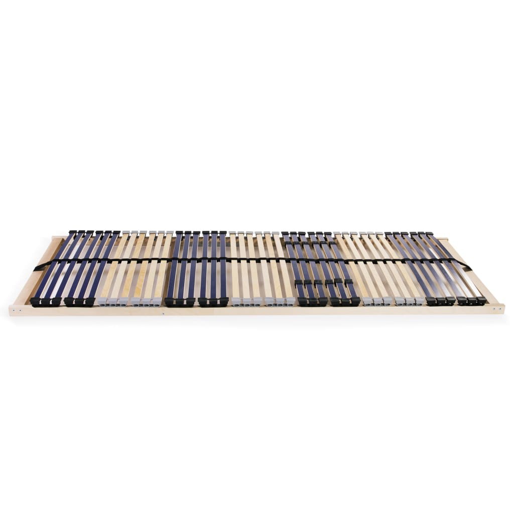 Reti a Doghe 2 pz 7 Zone con 42 Doghe in Legno 90x200 cm 2404718