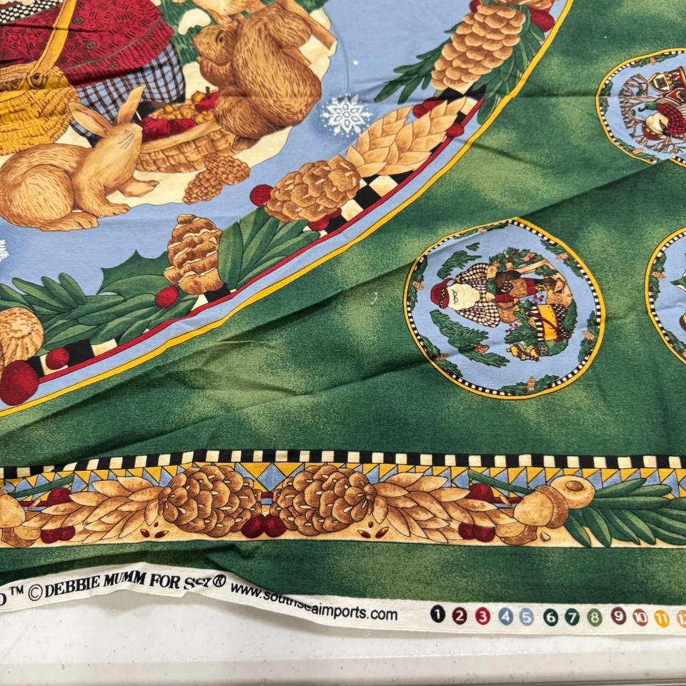 South Sea Imports Debbie Mumm Panel Tela Santa Algodón Foto 4 de 4