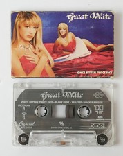 Great White - One Bitten Twice Shy Cassette Tape 1989 Capitol Records