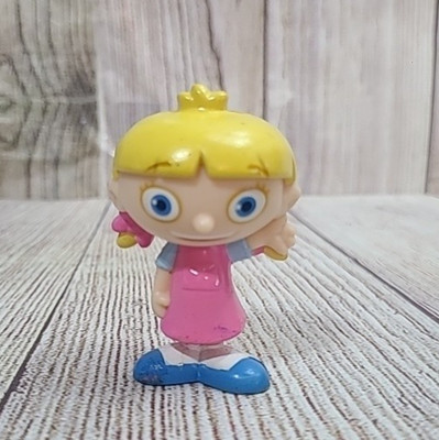 Vintage Disney Little Einsteins Annie Figure Toy Pat Pat Pink Blue White 2006
