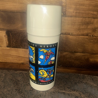#ad VTG Aladdin Captain Power and the Soldiers of the Future Thermos Cap Large 11” $29.99
