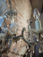 Two beautiful French Vintage Chandeliers .