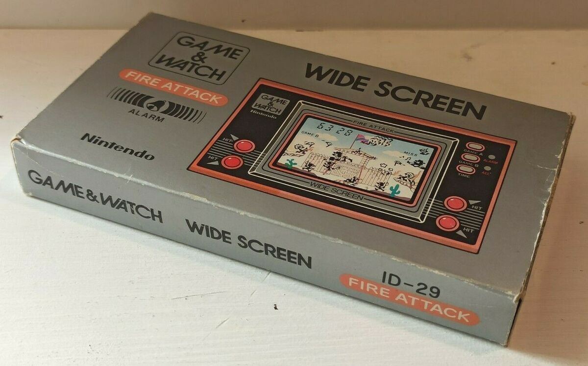 Game & Watch Wide Screen Fire Attack - ID 29 | eBay Game & Watch Wide Screen Fire Attack - ID 29 | eBay