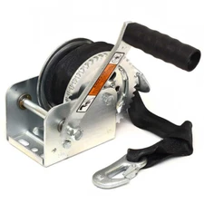 Dutton Lainson Boat Hand Trailer Winch DL1100A | w/ Tow Strap 1100 LB