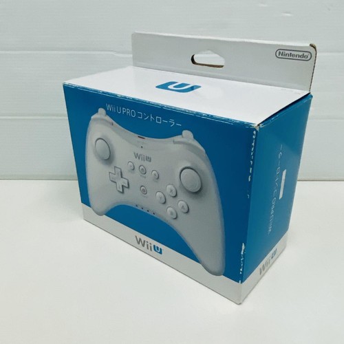 New Nintendo Wii U PRO controller WUP-A-RSKA White Japan Import OFFICIAL Game - Picture 3 of 10