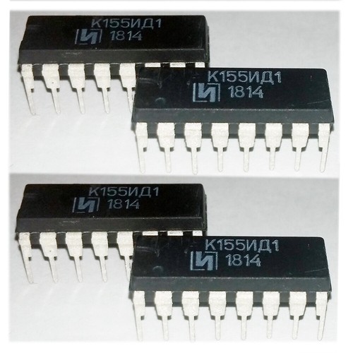 k155id1 *1 - 500 pcs* Driver for Nixie Tubes SN74141N SN74141J 74141 NEW chip - Picture 4 of 11