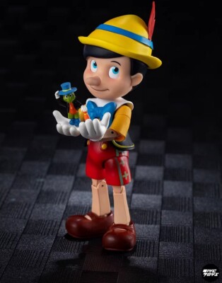 Dsm Pinocchio Cute Puppet 13cm/5.1In 1/12 Scale Action Figure Deaigner Toy Gift