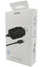 Samsung 25W Super Fast Wall Charger USB-C For Samsung Galaxy S24 Ultra , S23 5G