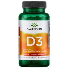 Swanson Vitamin D3 - Higher Potency 2-000 Iu 250 Capsules