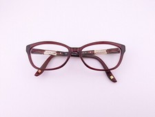 Escada Eyeglasses, Frames Only, VES 300 07FQ Ruby Red, 53-16-140, Plastic, Italy
