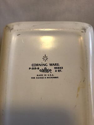 Vintage Corning Ware Blue Cornflower 9 x 5 x 3 - 2 Quart Loaf