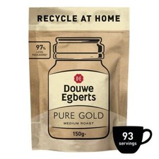 Douwe Egberts Pure Gold Instant Coffee Refill 150g - 1 Pouch
