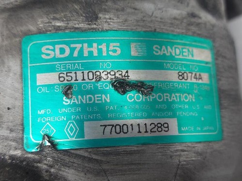 7700111289 klimakompressor RENAULT LAGUNA B56 1998 213968