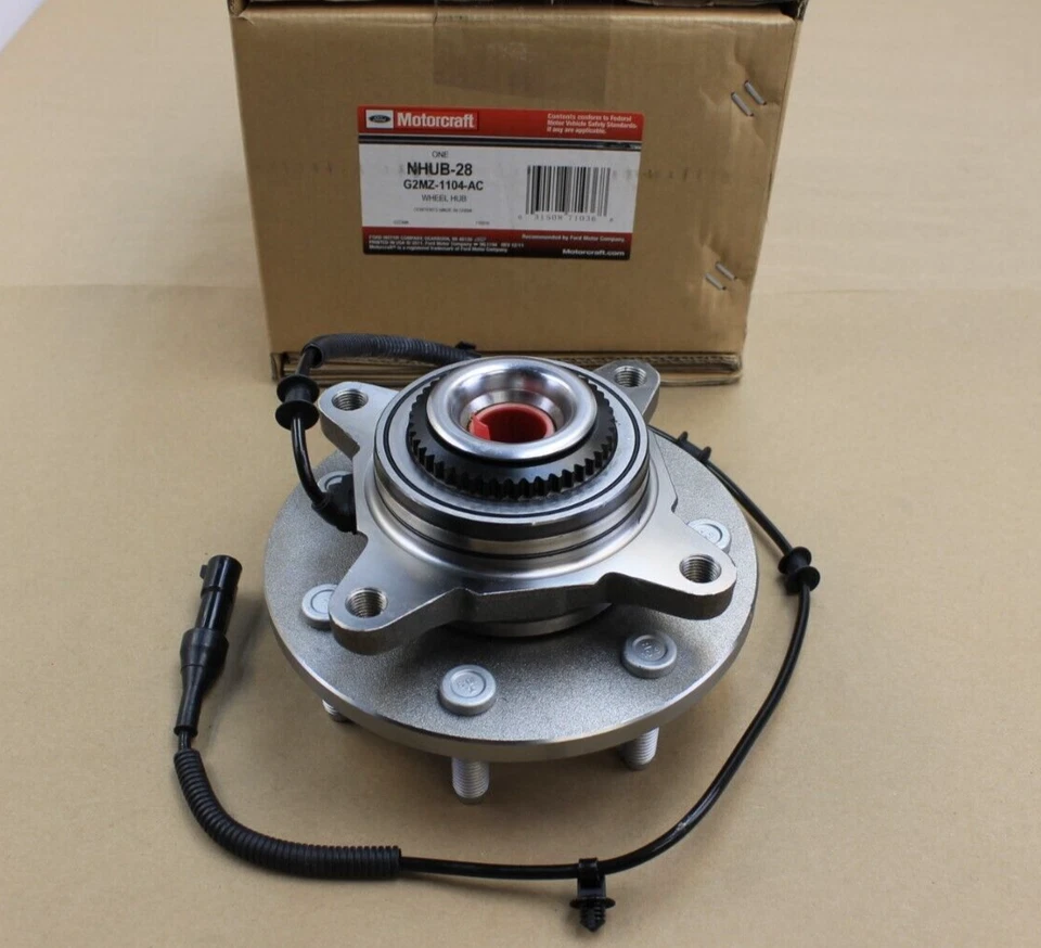 Cubo de roda dianteira e rolamento para 2005-2008 Ford F-150 7 lugares 4x4 - Imagem 2 de 4