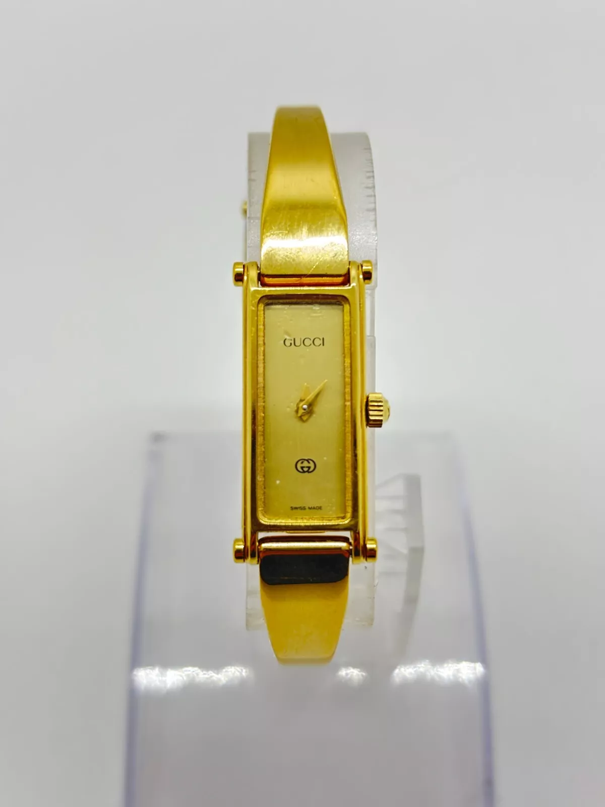 [Exc+5] Montre GUCCI 1500 Cadran Or Montre Femme Occasion Fonctionne F/S Japon