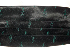 NEW Holiday Christmas Tree Cummerbund  Bow Tie Set