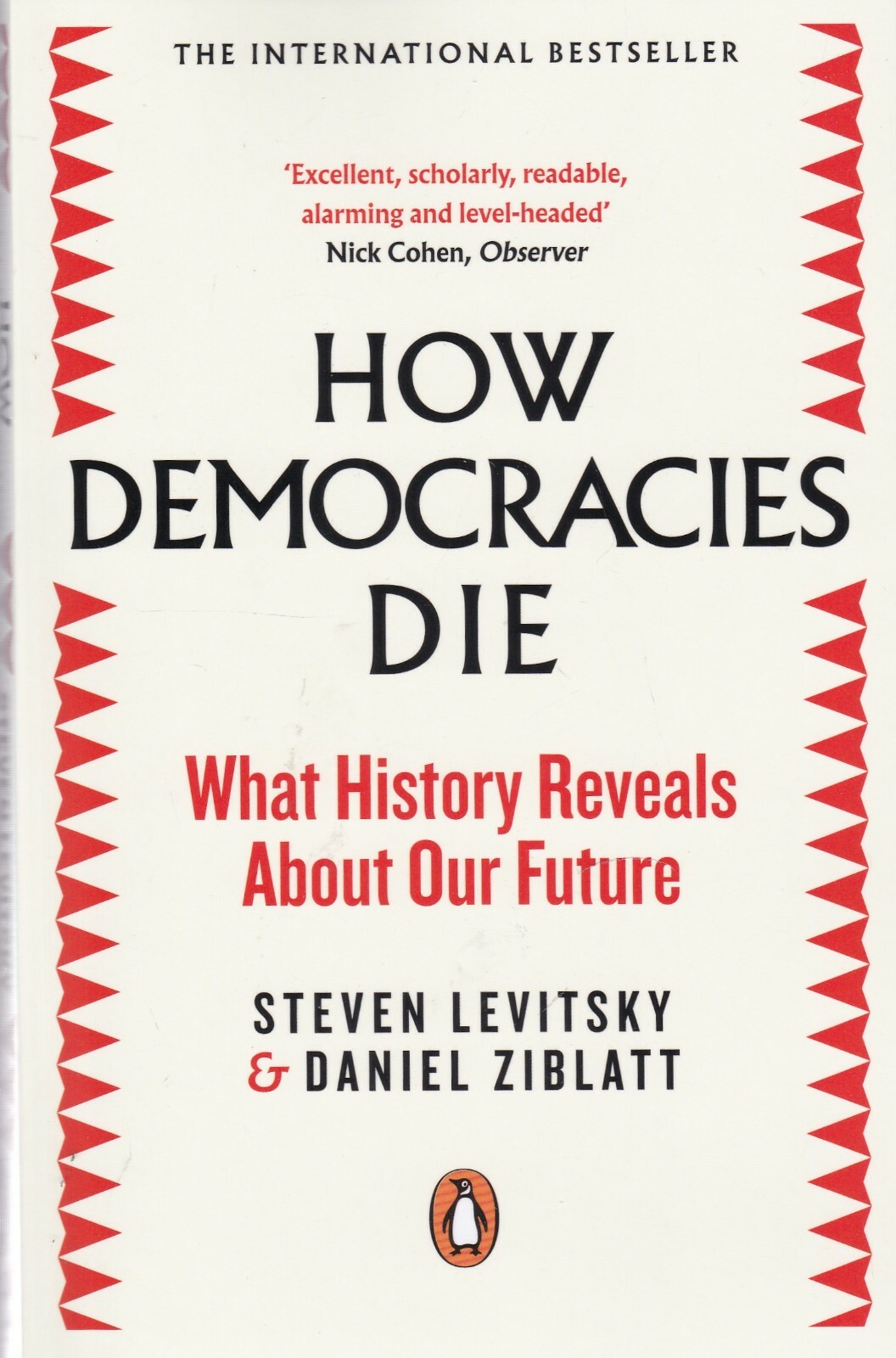 How Democracies Die by Steven Levitsky Paperback Book NEW 9780241381359