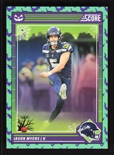 2024 Score-A-Treat Green Bats #259 Jason Myers - Seattle Seahawks