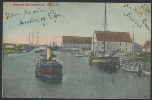 DINAMARCA. Hilsen fra Karrebæksminde (PC341) - Imagen 1 de 2