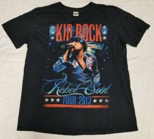 Kid Rock Rebel Soul Tour 2013 t-shirt men sz L concert merchandise