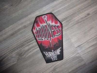 Loudness Woven Coffin Patch Heavy Metal Tokyo Blade Magnus *