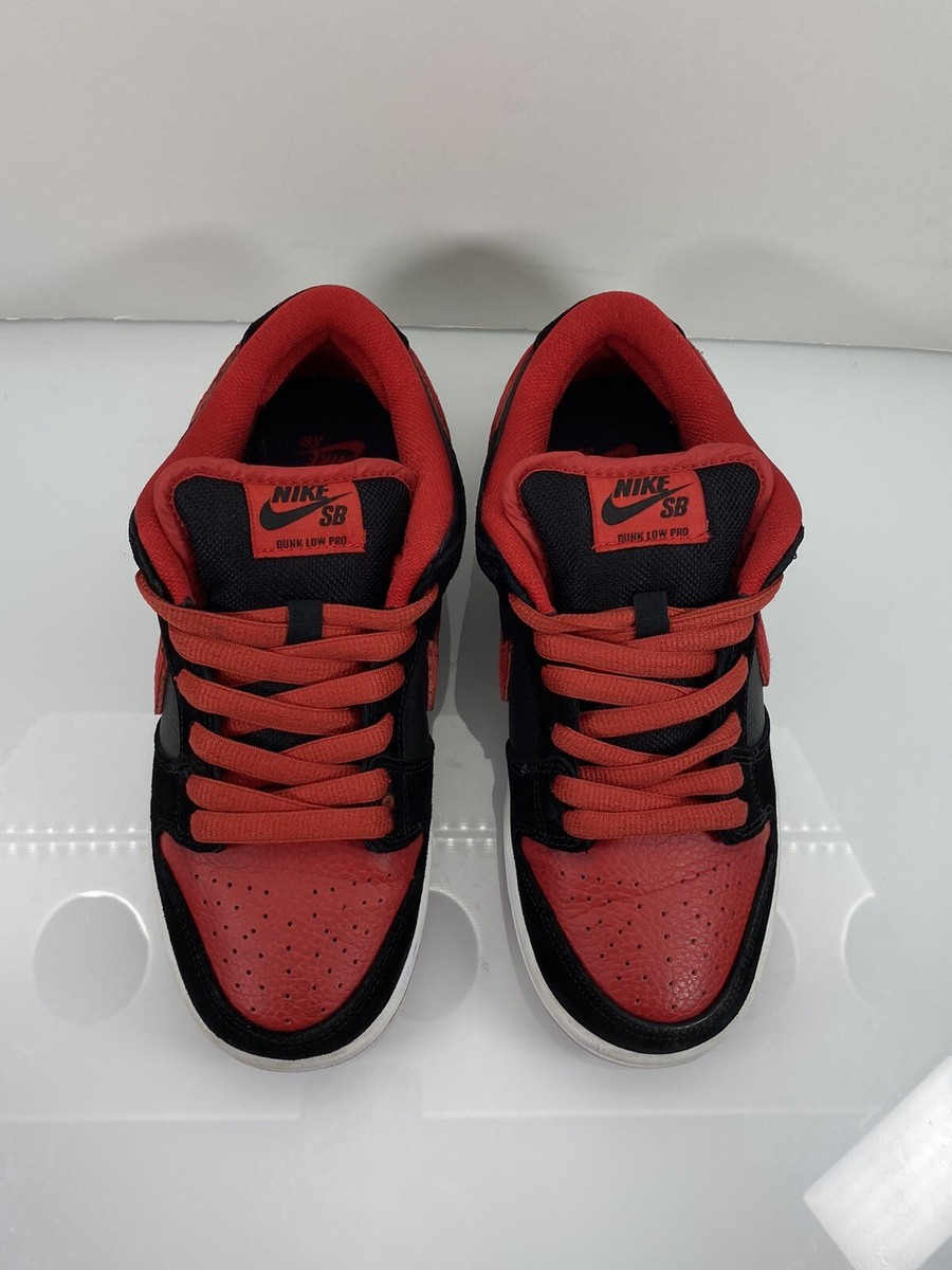 Nike Dunk Low Pro SB Black University Red Jordan Pack J Pack