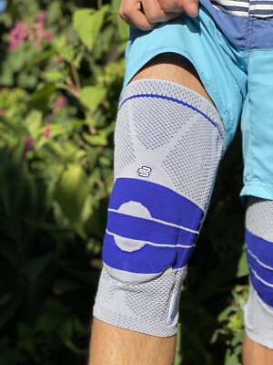 Bauerfeind GenuTrain Size 3 Knee Joint Brace Patella Support Meniscus ACL Hinge