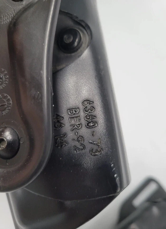 SAFARILAND 6360 73 ALS LEVEL 3 DUTY HOLSTER BERETTA 92, 92F, 92FS, 92D, M9 RH - Image 3 of 3