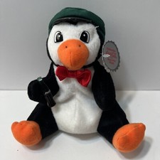 1997 Collectible Coca-Cola Brand Bean Bag Plush - Penguin