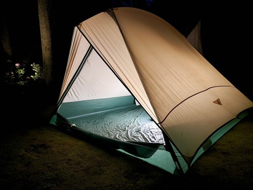DIAMOND BRAND VTG 70's 80's Free Spirit 4 Person Timberline Style Camping Tent