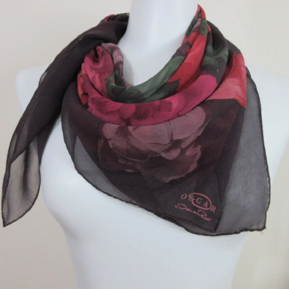 oscar de la renta silk scarf price