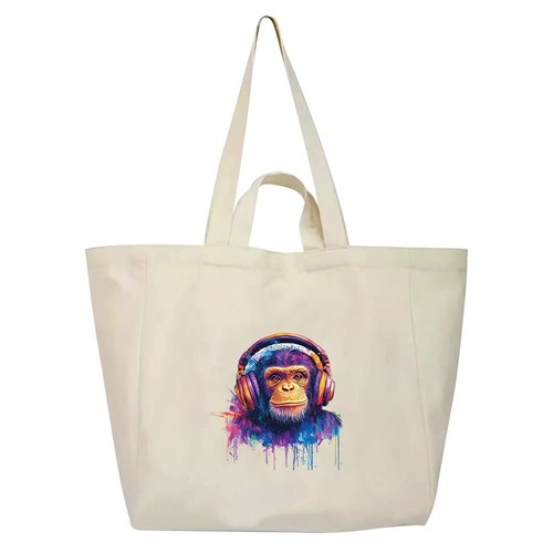 Nueva bolsa de supermercado extra grande de lona bolsa de compras de playa multiusos - Imagen 9 de 15