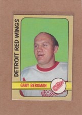 1972-73 O PEE CHEE HOCKEY GARY BERGMAN #164 RED WINGS VGEX *A24883