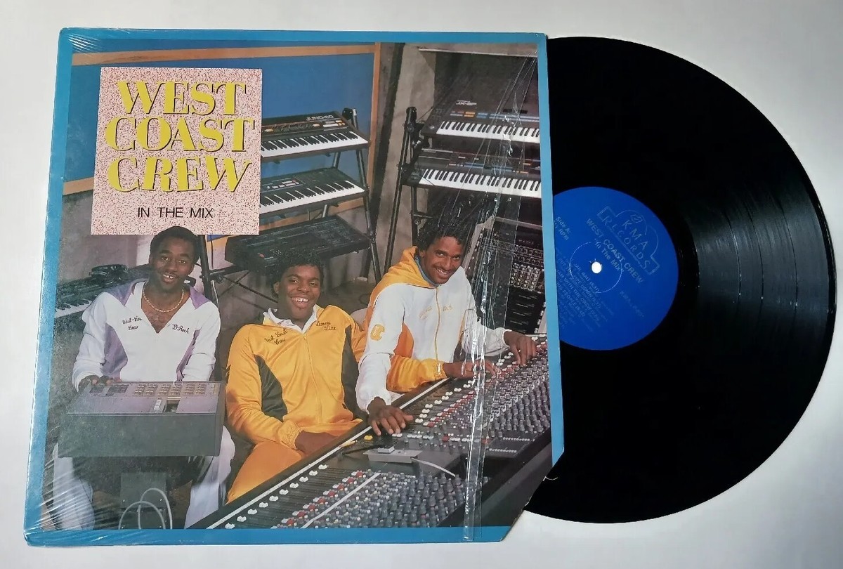 West Coast Crew - In The Mix Vinyl LP - 1985 KMA Records