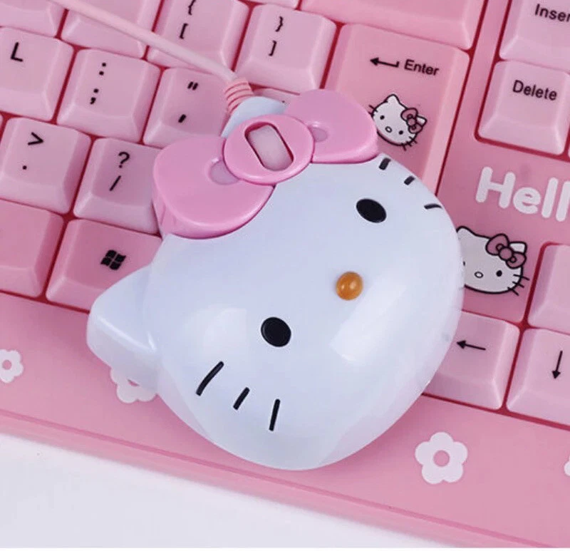 Hello Kitty Mouse Cursor Pointer Computer Laptop Accessories Pink Sanrio - Image 2 of 2