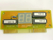 RARE NEW ASUSTEK PORT 80H CARD MOTHERBOARD POST CODE 8 BIT ISA TESTER RM00MSBX11