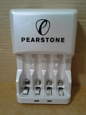 Pearstone 4hr Rapid Battery Charger AA-NM4H  for AA & AAA Ni-MH. Working. VGC