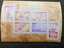 FRANCE 2006 Aviation The Flying Machines Sheet 103 New, MNH