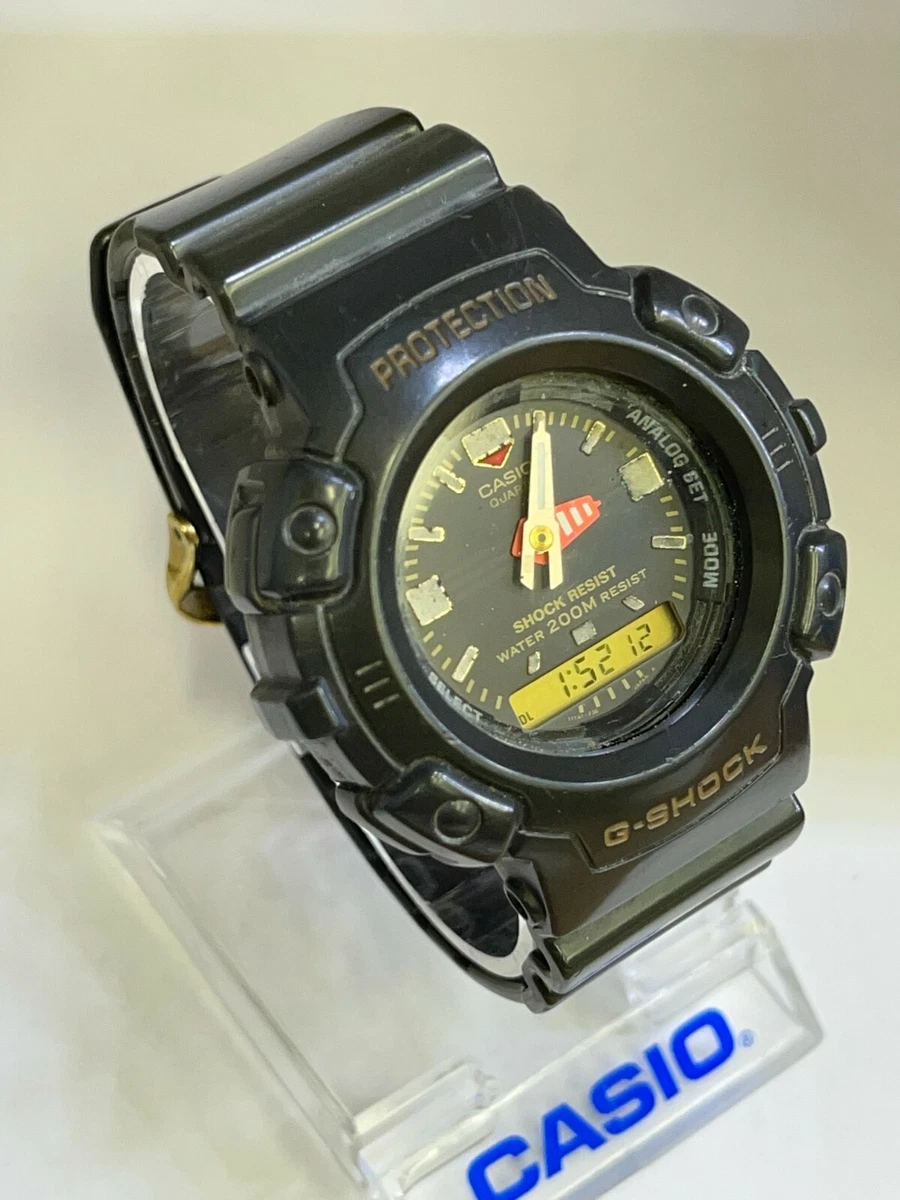 Vintage Rare Casio G-Shock AW-560 Analog Digital Mens Watch WR 200M Used  AW560