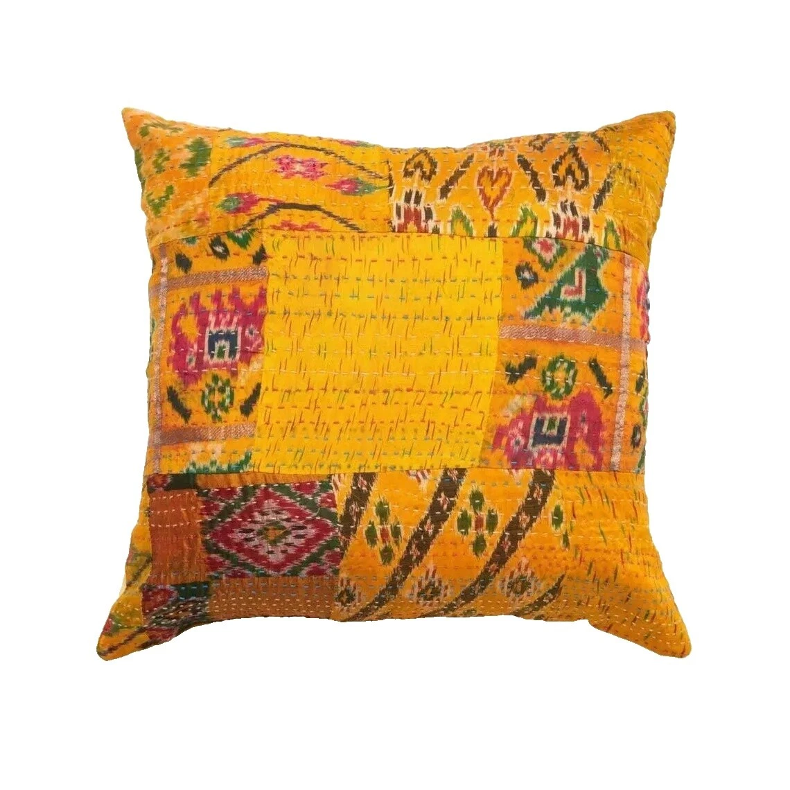 Handmade Patchwork 100% Algodón Almohadas de Decoración para el Hogar