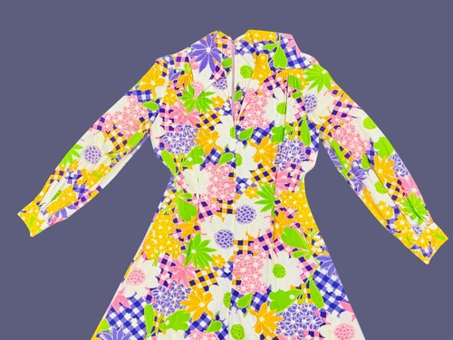 Mono Jack Hartley Flower Power Disco Años 70 Talla 7/8 - Imagen 8 de 9