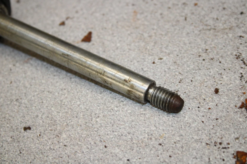 Bridgestone 90 Deluxe 1966 llanta delantera eje pivote perno BS90 M13-0950.JB Foto 3 de 4