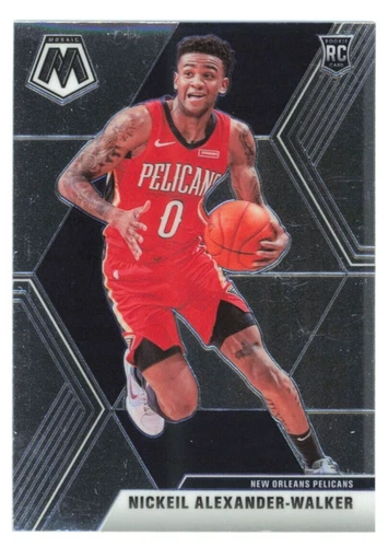 2019-20 Panini Mosaic Nickeil Alexander-Walker #205 RC Base Rookie Card Pelicans