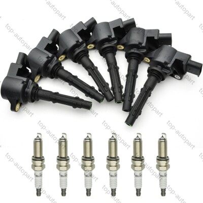 Set Of 6 Ignition Coil Packs For Mercedes-Benz, Dodge, Freightliner Sprinter - Compatible With C300 E350 ML350 V6 V8