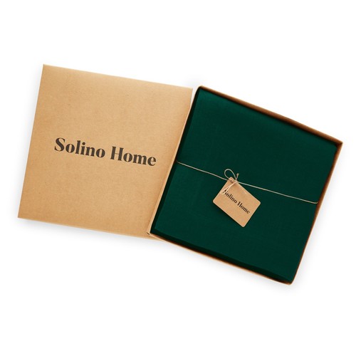 Solino Home 100% Pure Linen Tablecloth for Fall Dining Kitchen Party, Sonoma - Picture 55 of 65