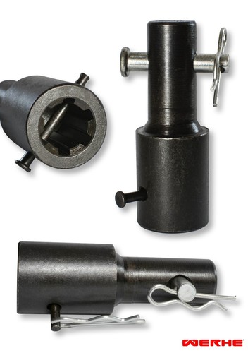 WERHE Erdbohrer für bohrmaschine mit Stihl adapter ⌀200 mm, 80cm länge - Bild 3 von 5
