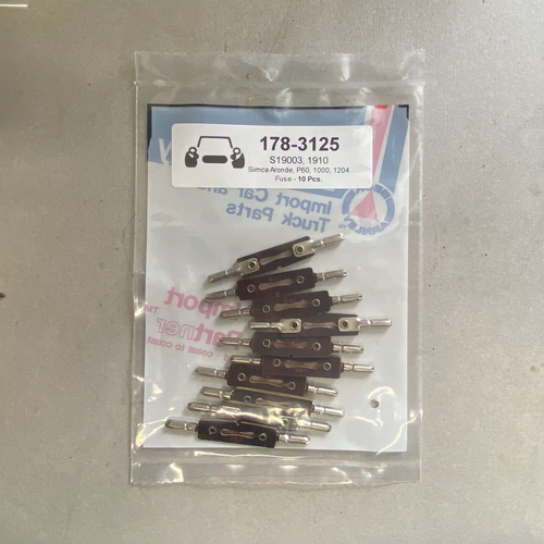 Simca Fuse - 10 Pack; OE # S19003
